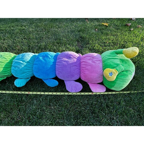 GOFFA~5 Foot Giant Jumbo 60" Musical Plush Stuffed Learning Caterpillar - VIDEO! - Picture 10 of 13